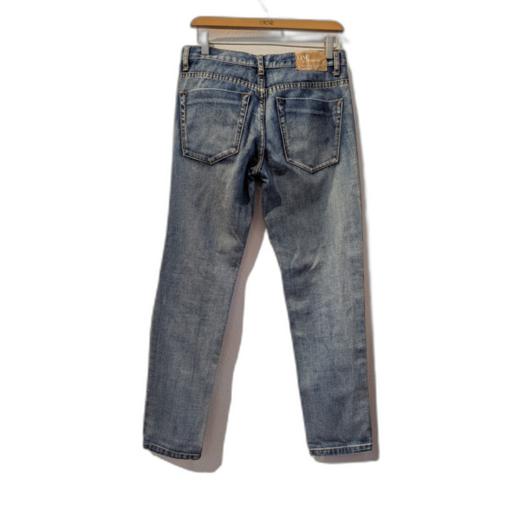 One by One Teaspoon Awesome Baggies Distressed skinny jeans Sz 26 - Picture 11 of 11